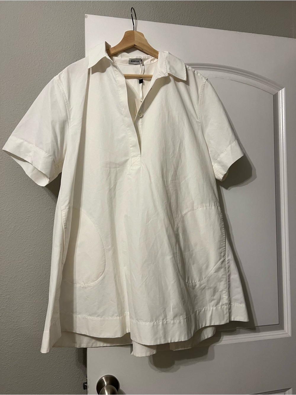 SIMKHAI Lucienne cotton-blend mini dress NWT